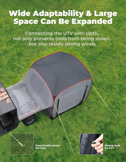 UTV Camping Pop-up Tent for Ranger / General