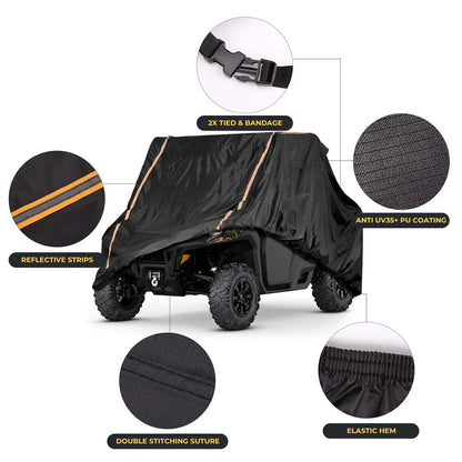 2-Seater UTV Cover For Defender, Ranger, Commander