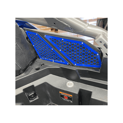 Intake Vent Covers Polaris Pro XP / Pro R / Turbo R / Pro S - Inside / Blue - Vehicle Parts & Accessories