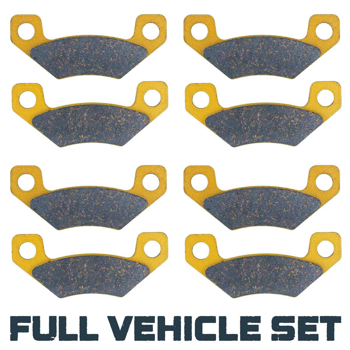John Deere Gator 4X2 HPX/4X4 HPX/4X4 Trail HPX (Gas) Ceramic Brake Pad Set - Brake Pads