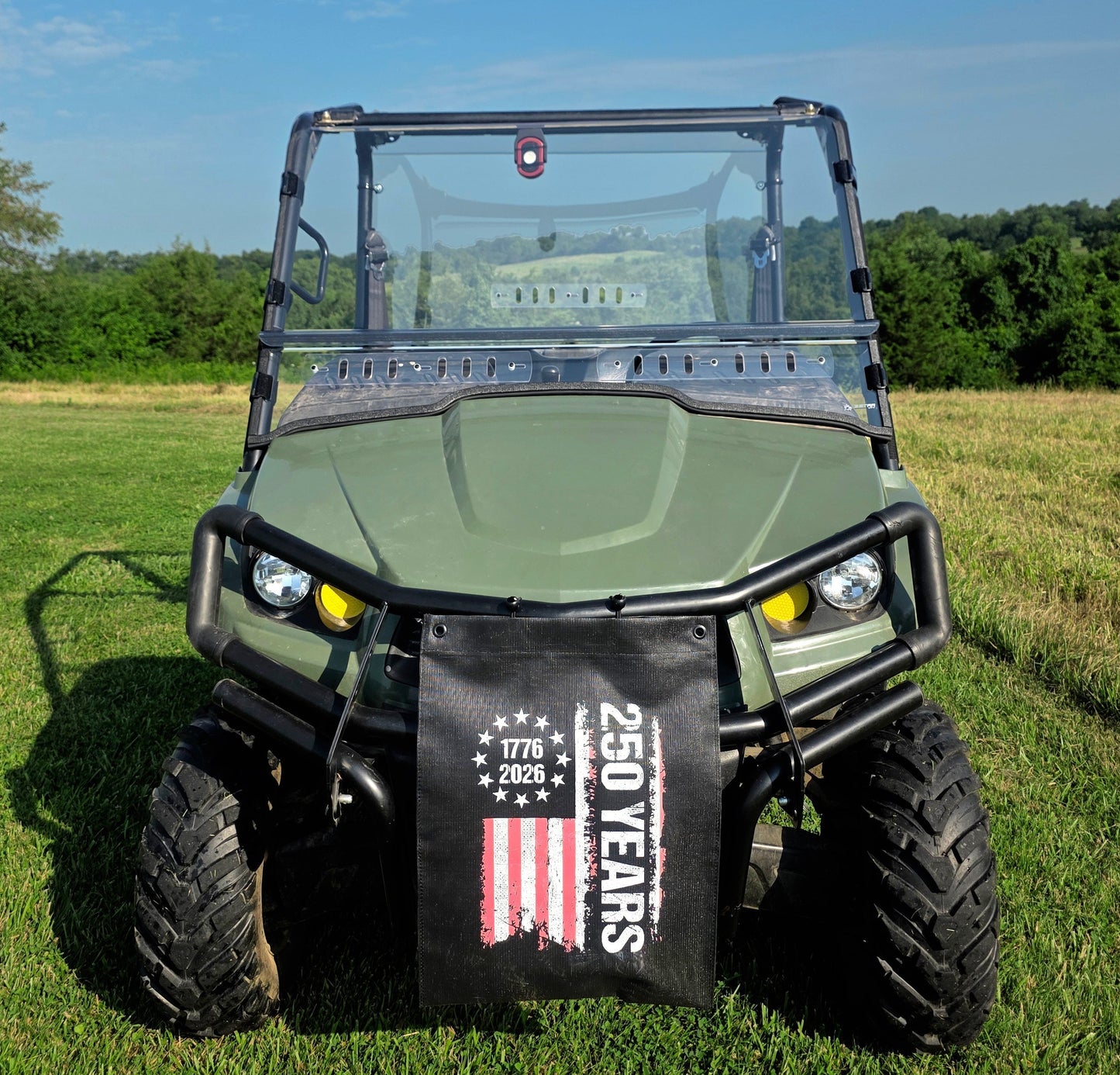 John Deere Gator 550/560/590 (2- and 4-Seater Models) - 2 Pc Scratch-Resistant Windshield - Windshields
