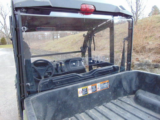 John Deere Gator 550/560/590 4-Seater - 1 Pc Lexan Back Panel w/Vent Option - Back Panel