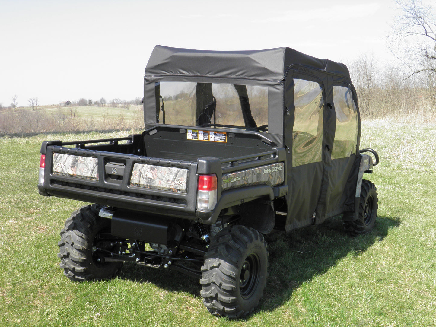 John Deere Gator 550/560/590 4-Seater - Full Cab Enclosure for Hard Windshield - Full Cab Enclosure