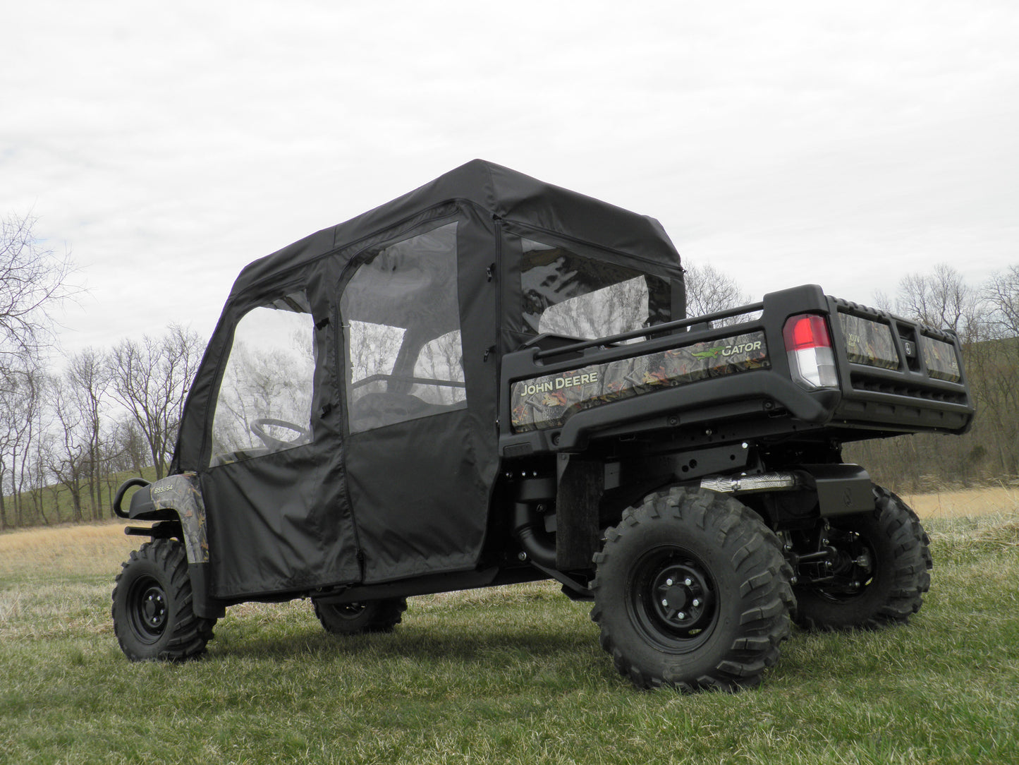 John Deere Gator 550/560/590 4-Seater - Full Cab Enclosure with Vinyl Windshield - Full Cab Enclosure