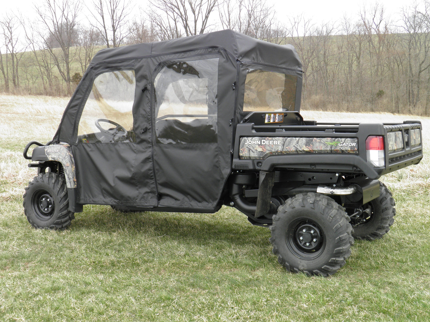 John Deere Gator 550/560/590 4-Seater - Full Cab Enclosure with Vinyl Windshield - Full Cab Enclosure