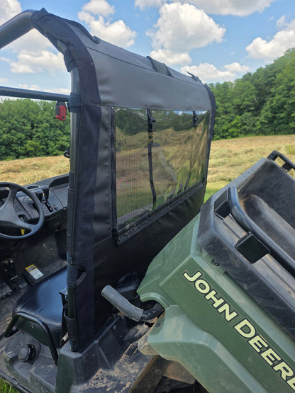 John Deere Gator 550/560/590 - Soft Back Panel with Mesh/Vinyl Window - Back Panel