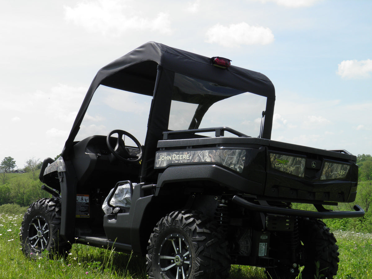 John Deere Gator 550/560/590 - Vinyl Windshield/Top/Rear Combo - Windshield/Roof/Back Panel