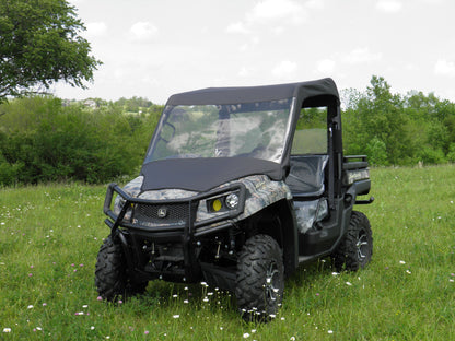 John Deere Gator 550/560/590 - Vinyl Windshield/Top/Rear Combo - Windshield/Roof/Back Panel