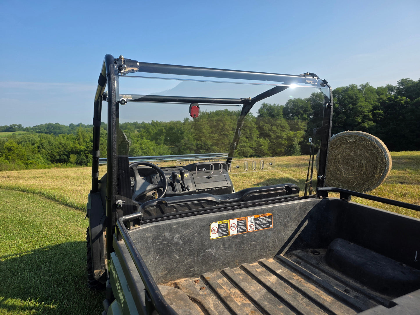 John Deere Gator 550/560/590 - Lexan Back Panel w/Vent Option