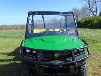 John Deere Gator 835/865 - 2 Pc Polycarb Windshield w/Vent and Hard Coat Options - Windshields