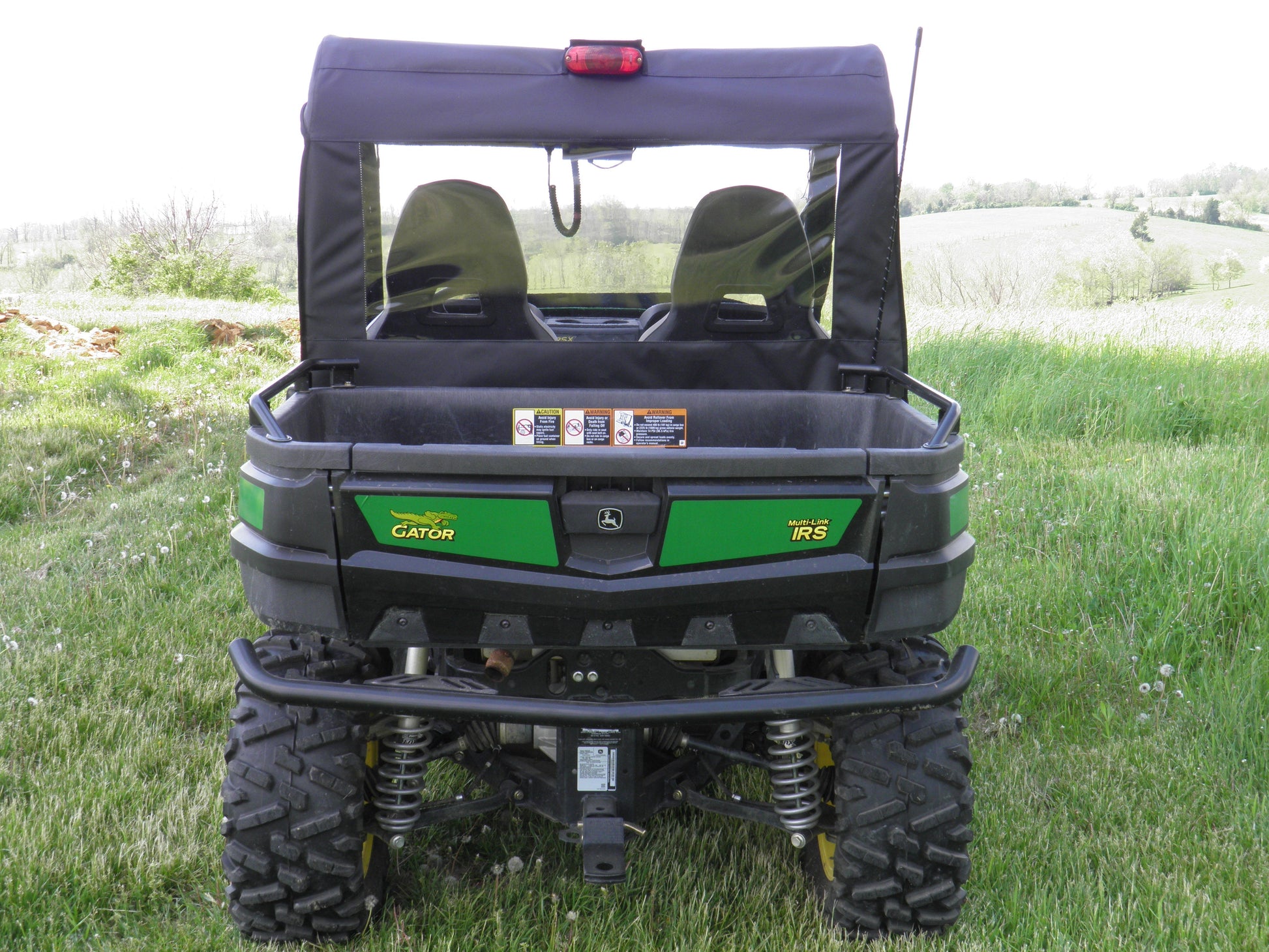 John Deere Gator 850i/860i - Vinyl Windshield/Top/Rear Combo - Windshield/Roof/Back Panel