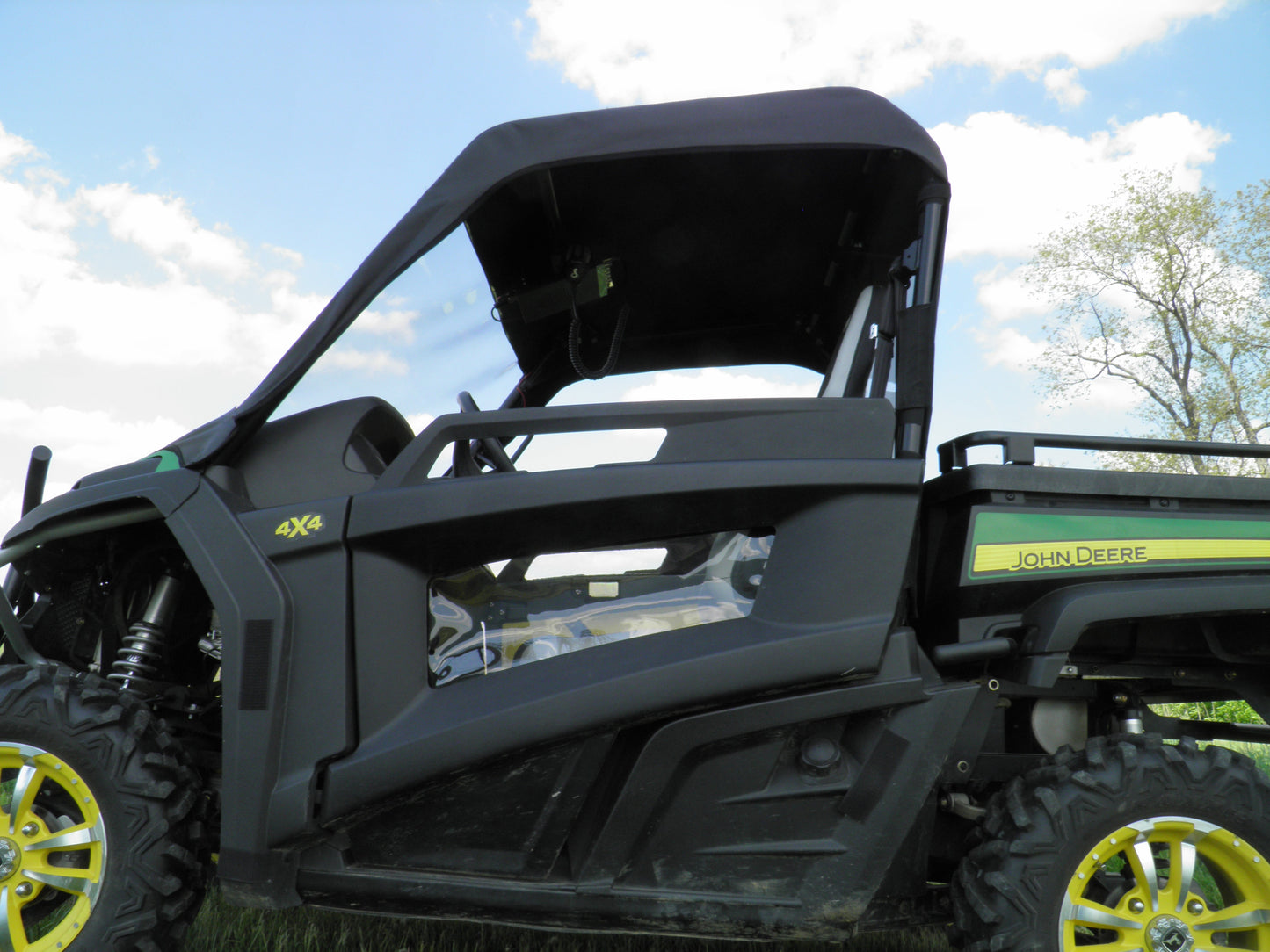 John Deere Gator 850i/860i - Vinyl Windshield/Top/Rear Combo - Windshield/Roof/Back Panel