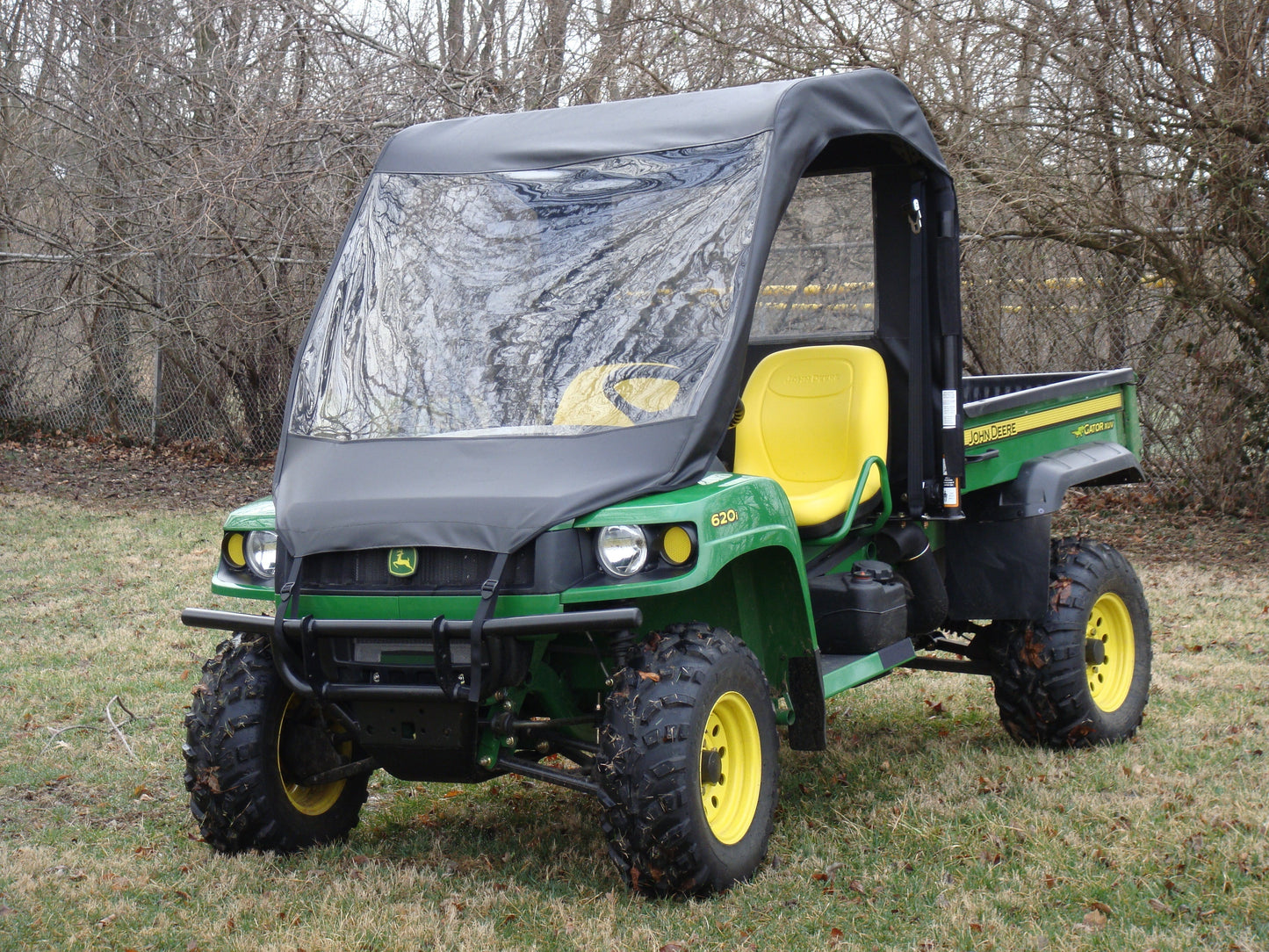 John Deere Gator HPX/XUV (2015+) - Vinyl Windshield/Top Combo - Windshield and Roof