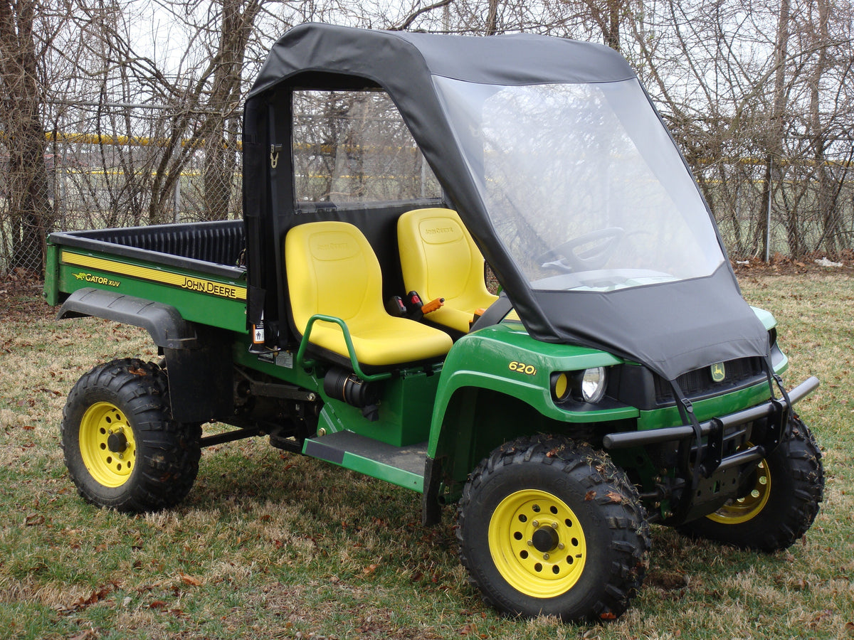 John Deere Gator HPX/XUV - Vinyl Windshield/Top/Rear Combo - Windshield/Roof/Back Panel