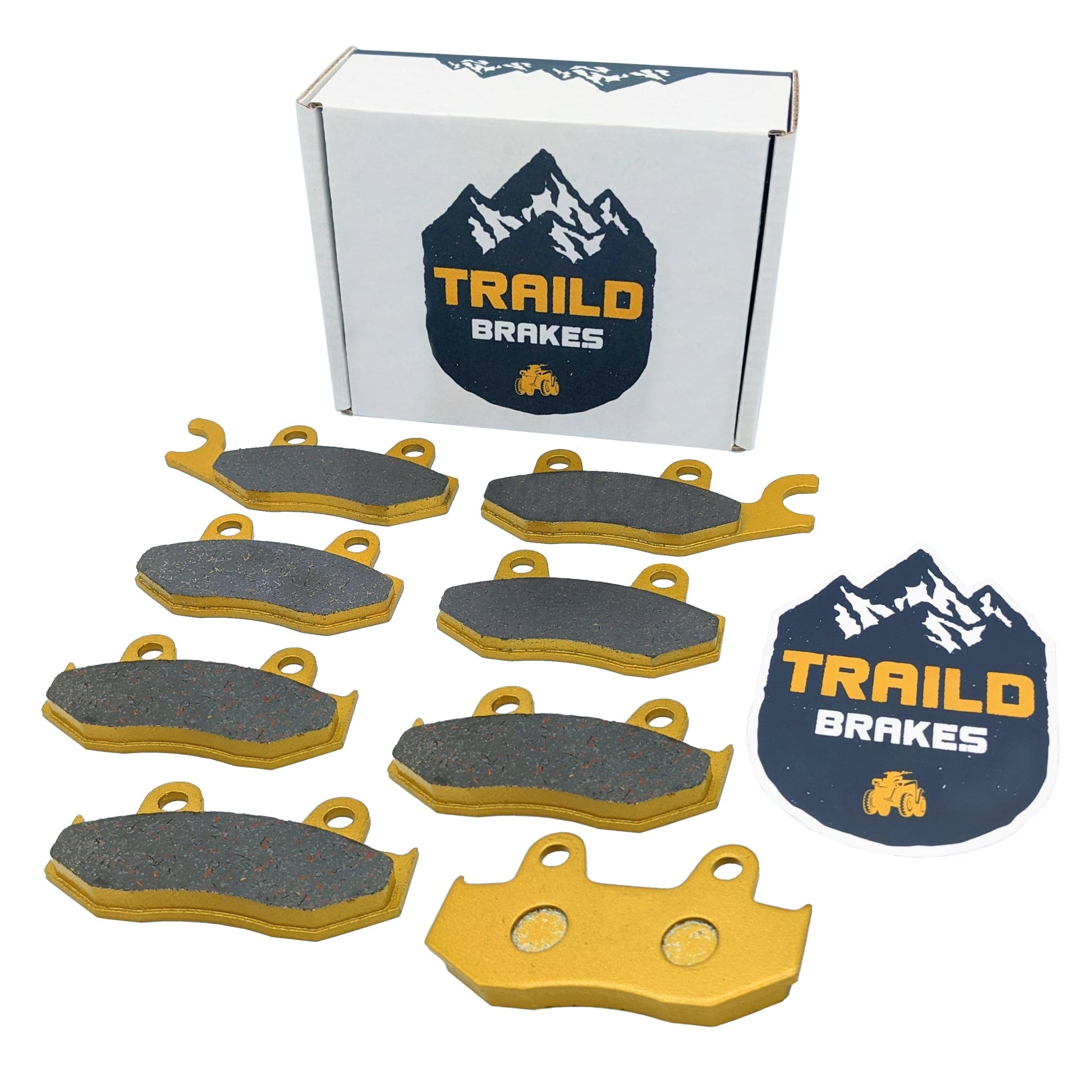 John Deere Gator RSX850/550XUV Ceramic Brake Pad Set - Vehicle Parts & Accessories