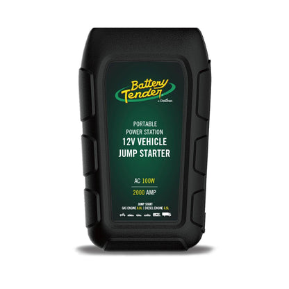 Jump N Start 2000 Amp Power Station with 100W Inverter - Battery