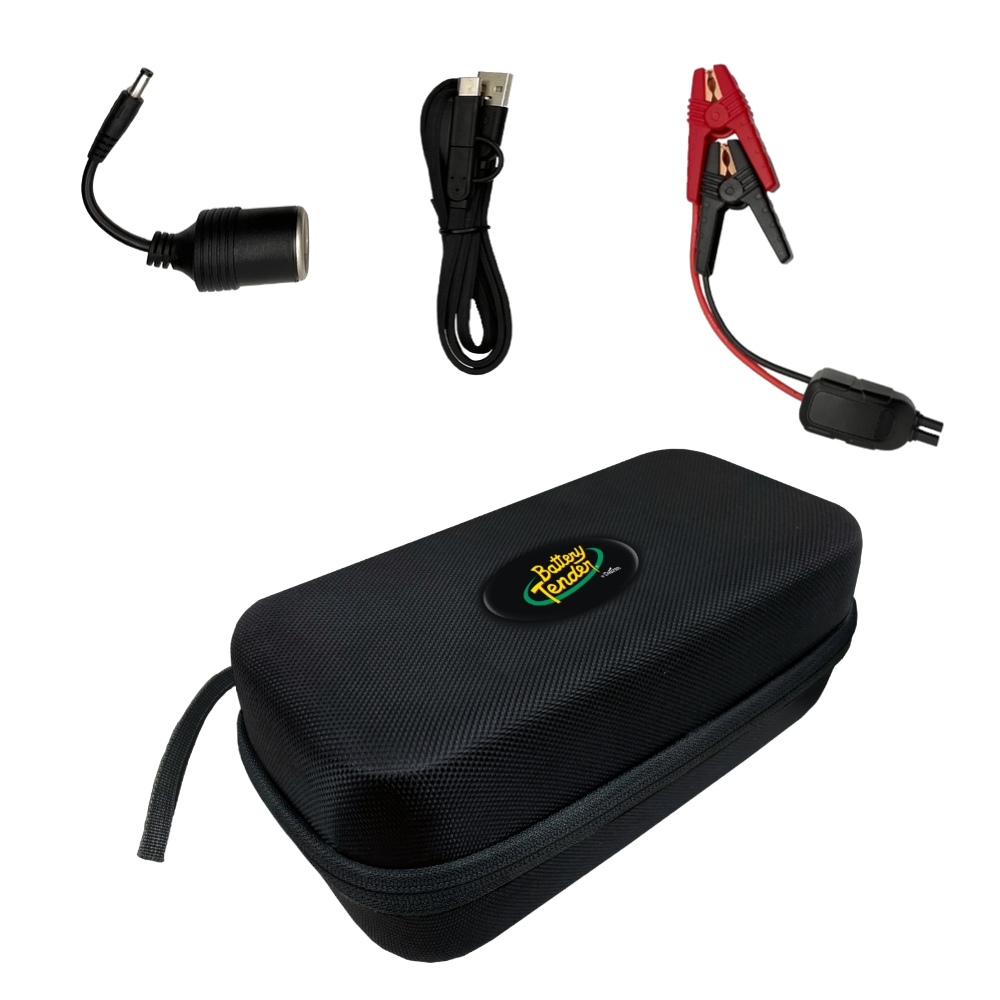 Jump N Start 2000 Amp Power Station with 100W Inverter - Battery