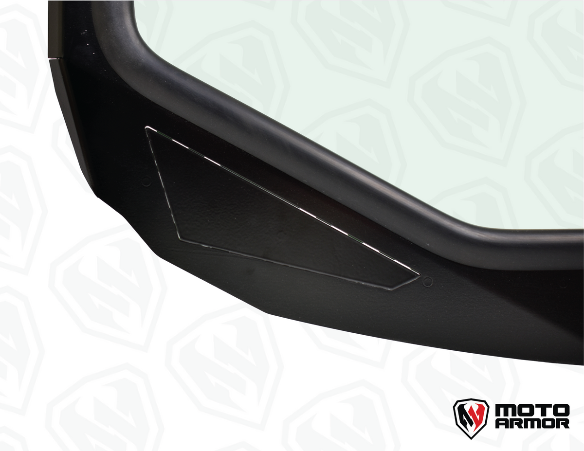 Kawasaki H2 Full Glass Windshield - Glass Front Windshield