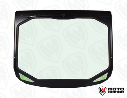 Kawasaki H2 Full Glass Windshield - Glass Front Windshield