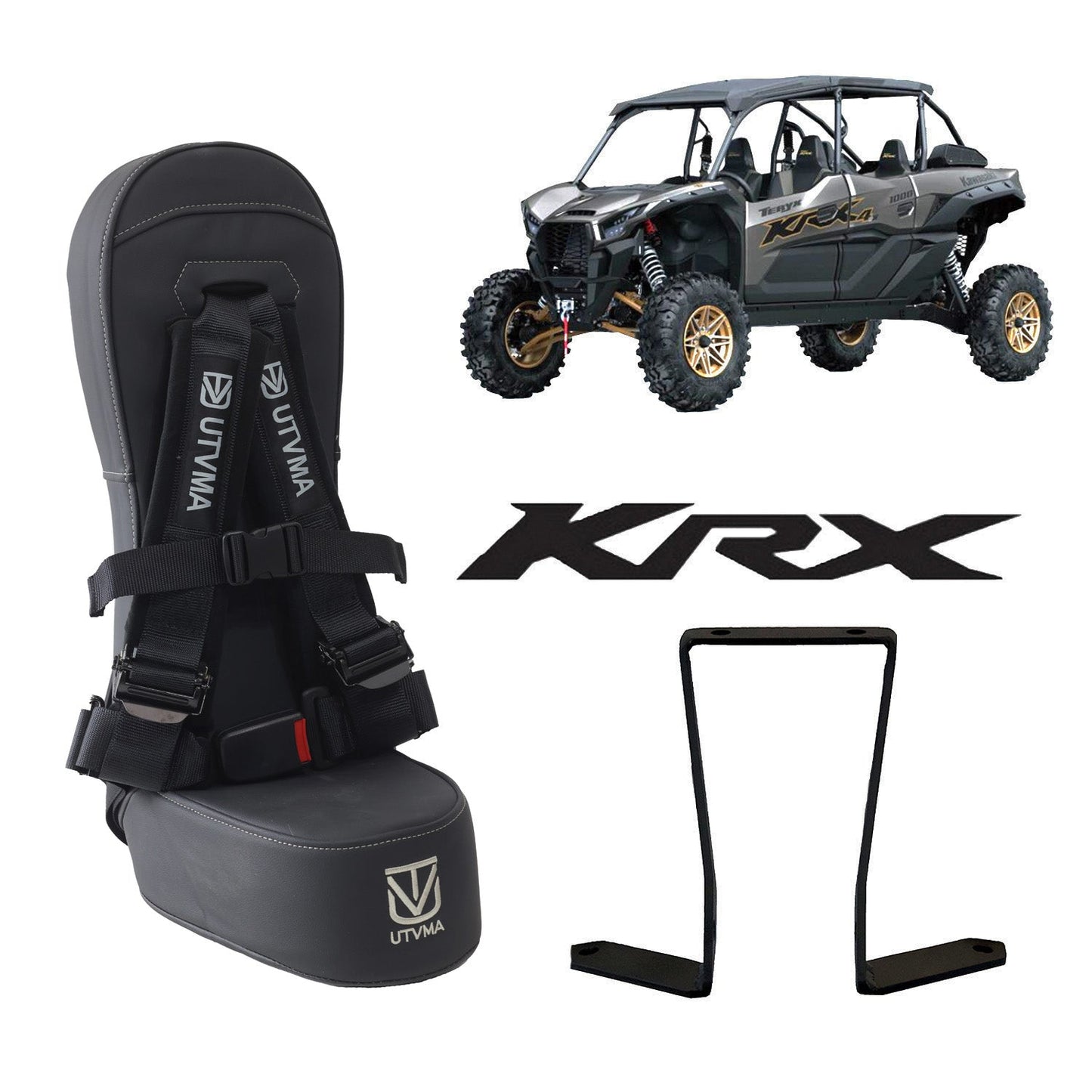 Kawasaki KRX 4 Rear Bump Seat (2023+) - Bump Seat