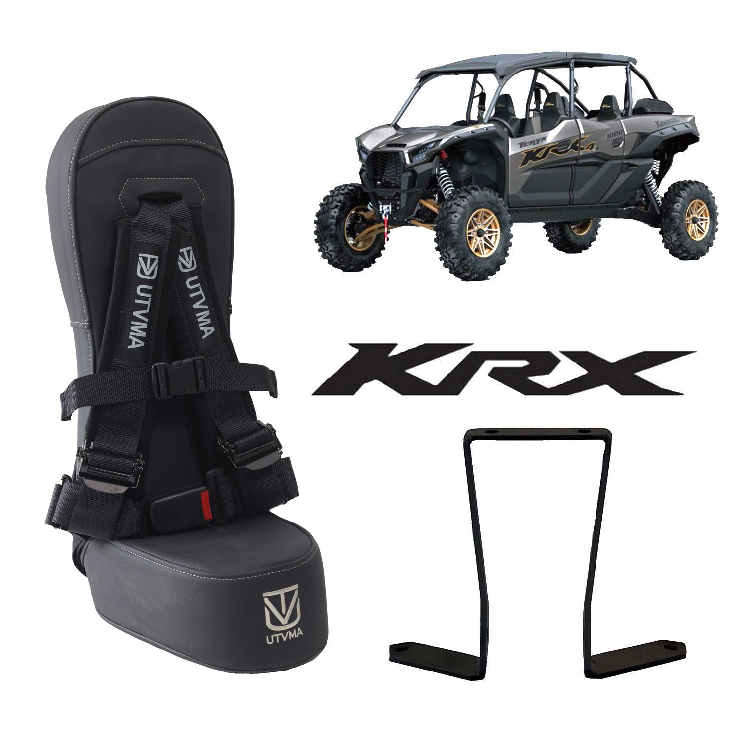Kawasaki KRX 4 Rear Bump Seat (2023+) - Bump Seat