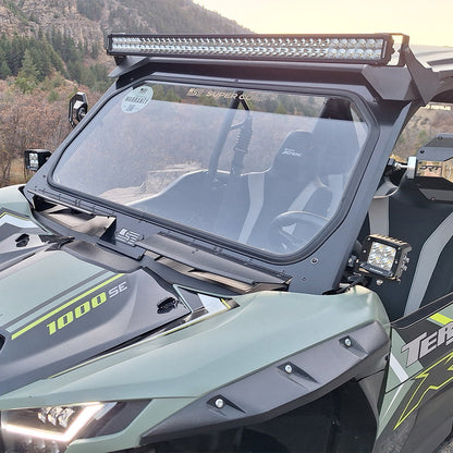 Kawasaki KRX Front Windshield - Glass Front Windshield