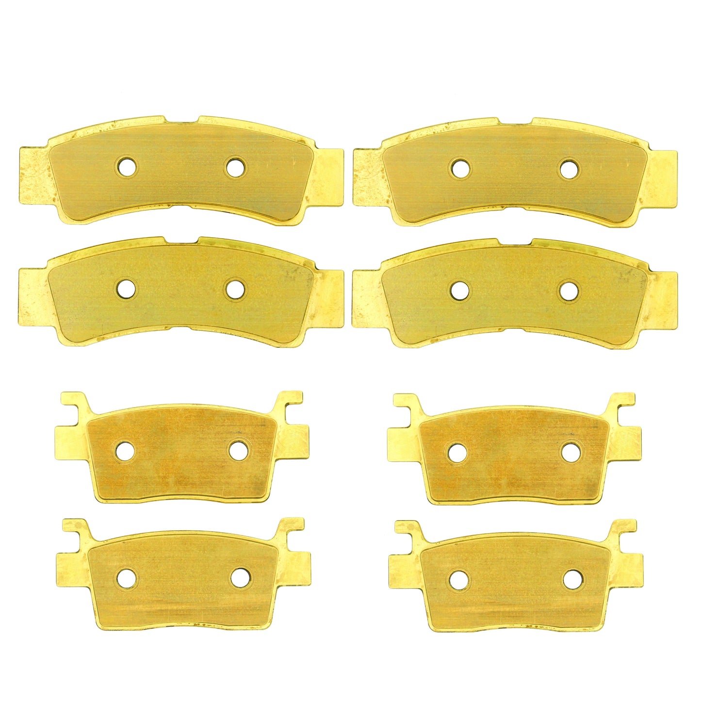 Kawasaki KRX/KRX4 1000 2020-2026 Brass Brake Pad Set - Complete Vehicle Set - Vehicle Parts & Accessories