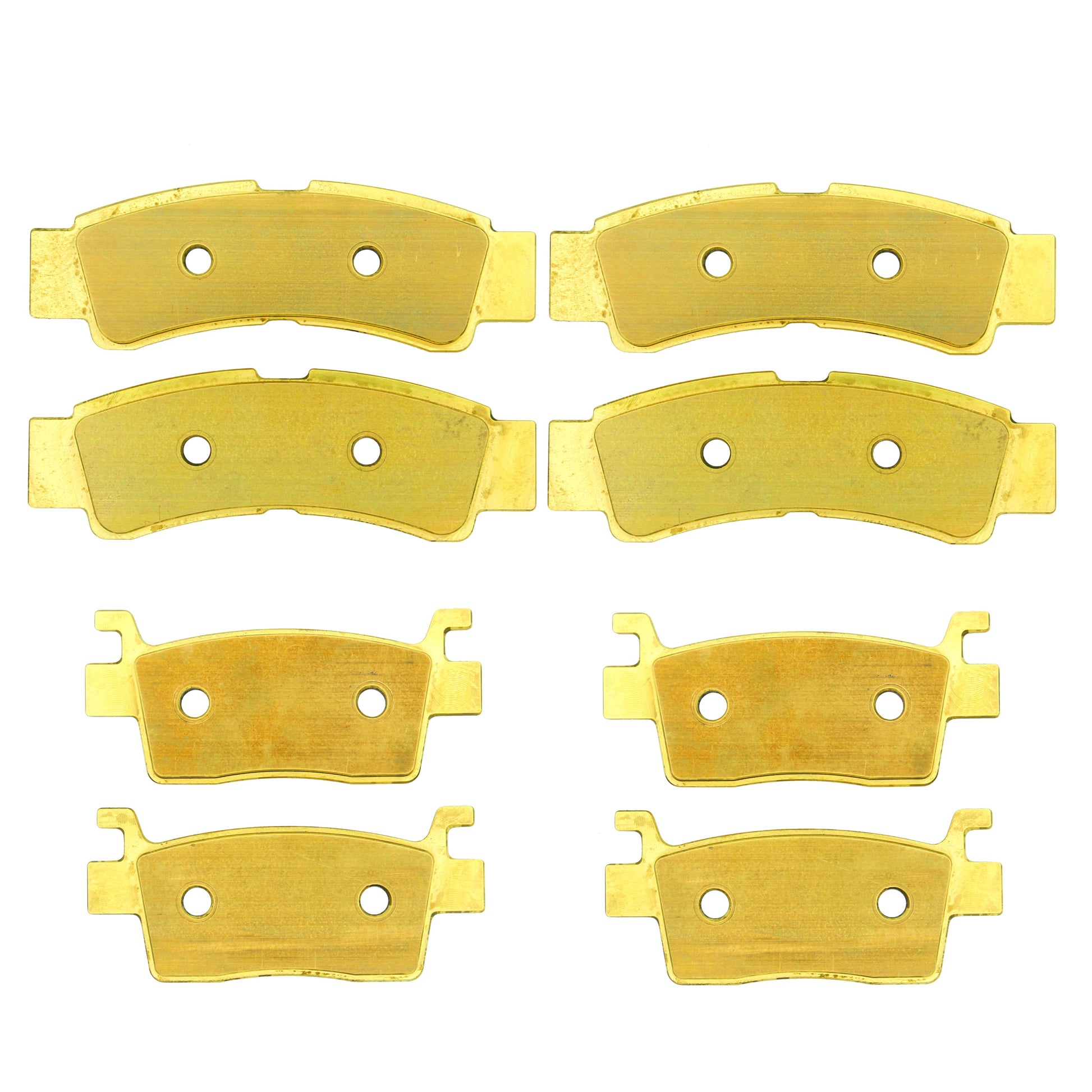 Kawasaki KRX/KRX4 1000 2020-2026 Brass Brake Pad Set - Complete Vehicle Set - Vehicle Parts & Accessories
