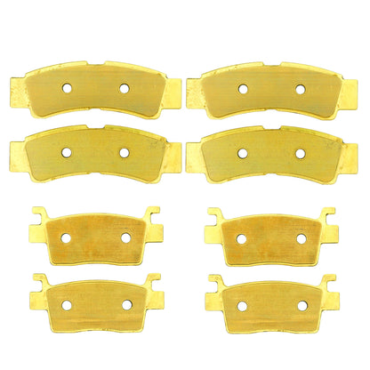 Kawasaki KRX/KRX4 1000 2020-2026 Brass Brake Pad Set - Complete Vehicle Set - Vehicle Parts & Accessories