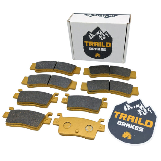 Kawasaki KRX/KRX4 1000 2020-2026 Ceramic Brake Pad Set - OE Thickness - Vehicle Parts & Accessories