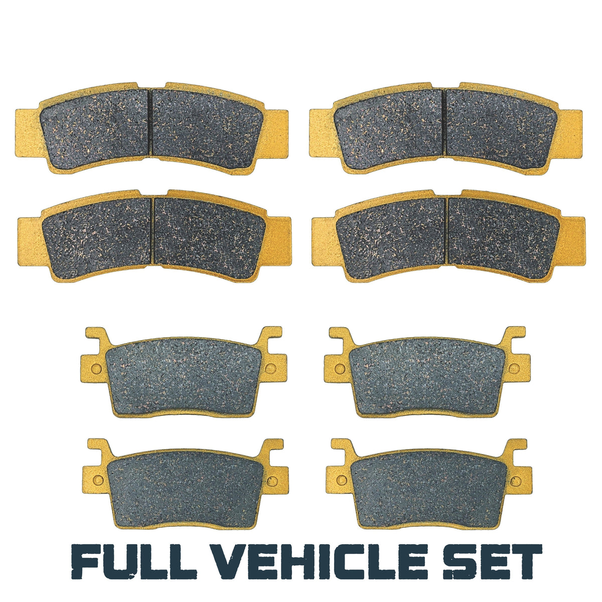 Kawasaki KRX/KRX4 1000 2020-2026 Ceramic Brake Pad Set - Vehicle Parts & Accessories