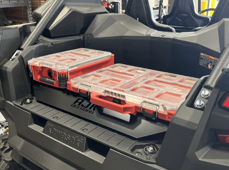 Kawasaki KRX Packout Mount - Subwoofer Compatible - Storage Options