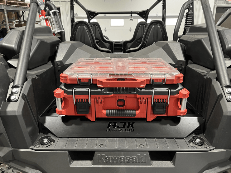 Kawasaki KRX Packout Mount - Subwoofer Compatible - Storage Options