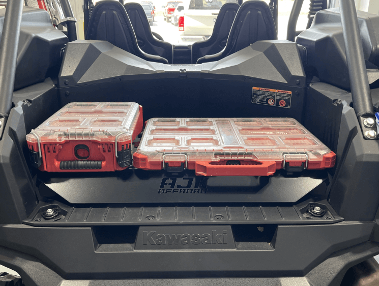 Kawasaki KRX Packout Mount - Subwoofer Compatible - Storage Options