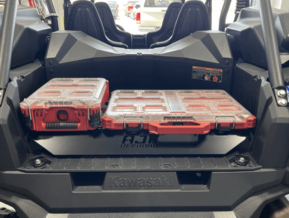 Kawasaki KRX Packout Mount - Subwoofer Compatible - Storage Options