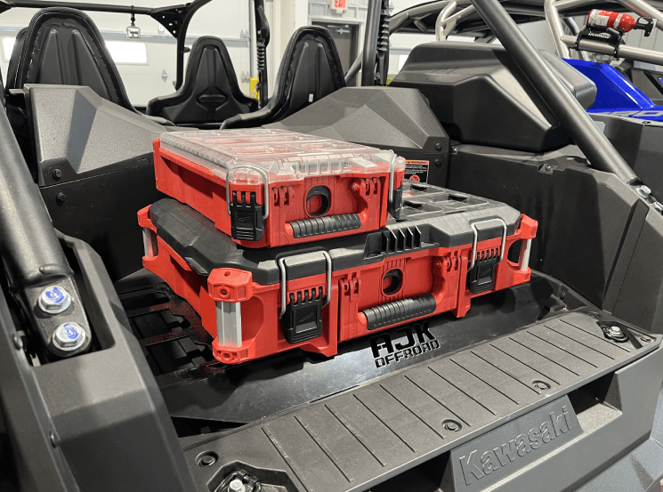 Kawasaki KRX Packout Mount - Subwoofer Compatible - Storage Options
