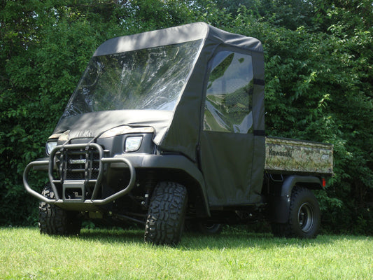 Kawasaki Mule 3000/3010 - Full Cab Enclosure with Vinyl Windshield - Full Cab Enclosure