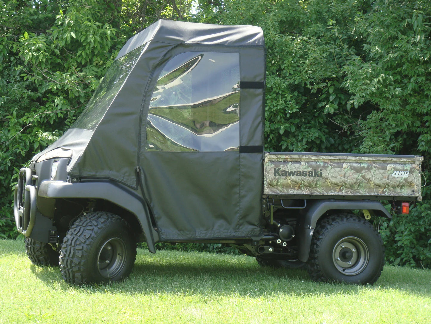 Kawasaki Mule 3000/3010 - Full Cab Enclosure with Vinyl Windshield