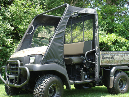 Kawasaki Mule 3000/3010 - Full Cab Enclosure for Hard Windshield