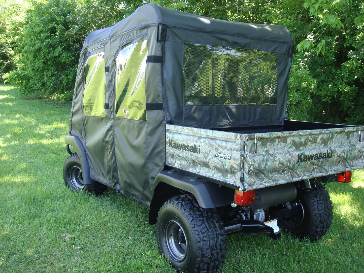 Kawasaki Mule 3000/3010 Trans - Door/Rear Window Combo