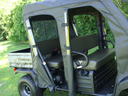 Kawasaki Mule 3000/3010 Trans - Full Cab Enclosure for Hard Windshield - Full Cab Enclosure