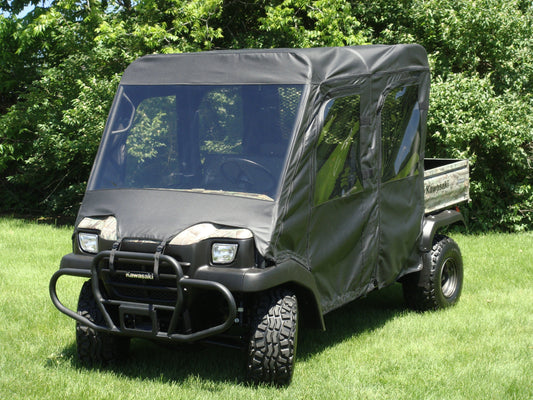 Kawasaki Mule 3000/3010 Trans - Full Cab Enclosure with Vinyl Windshield - Full Cab Enclosure
