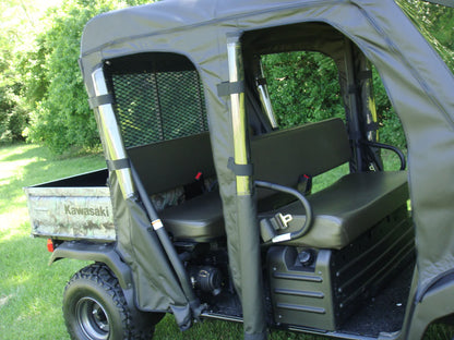 Kawasaki Mule 3000/3010 Trans - Full Cab Enclosure for Hard Windshield