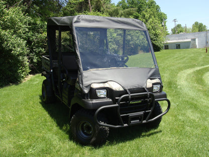 Kawasaki Mule 3000/3010 Trans - Vinyl Windshield/Top Combo - Windshield/Roof