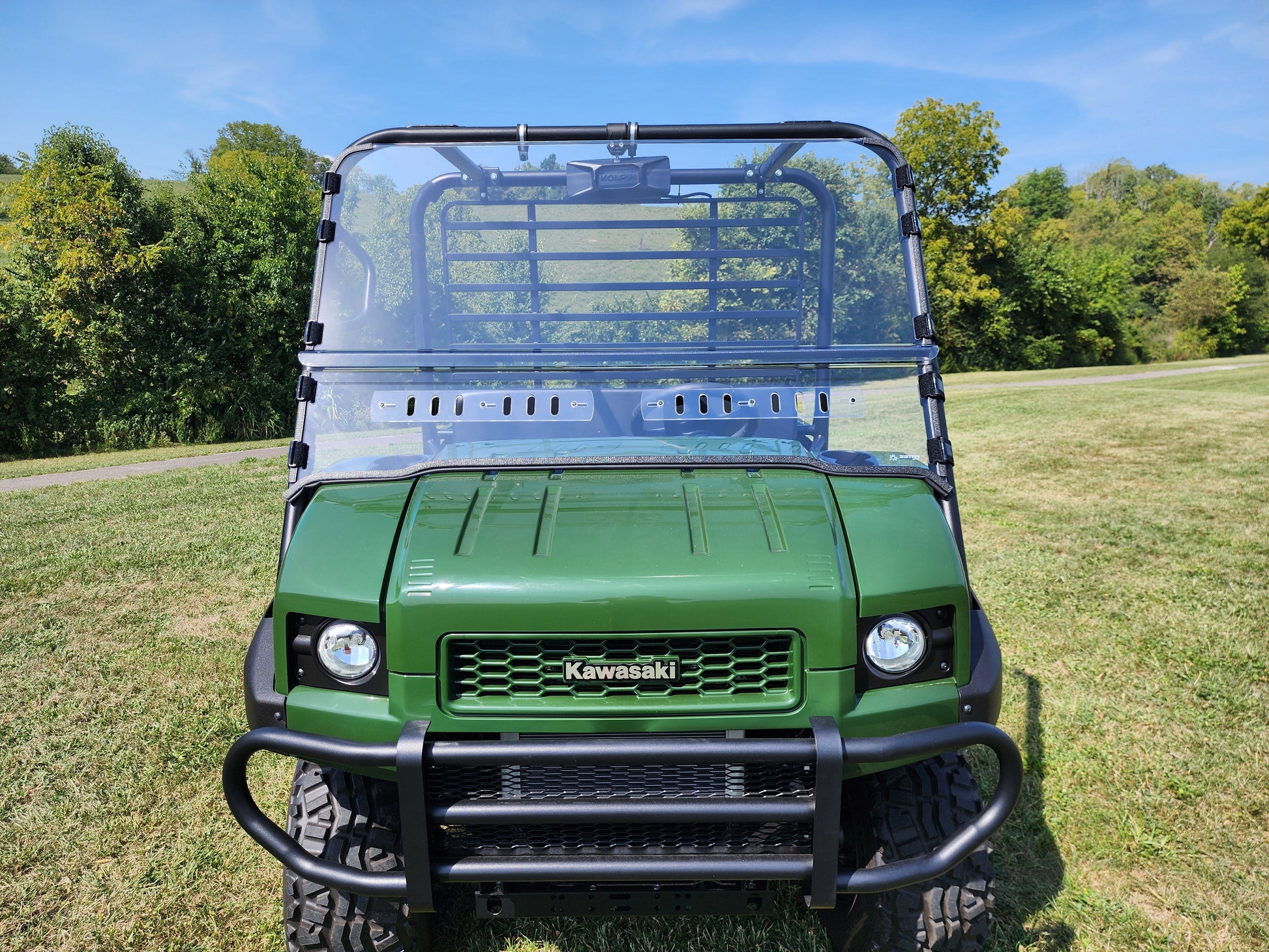 Kawasaki Mule 4000/4010 - 2 Pc Scratch-Resistant Windshield - Windshields