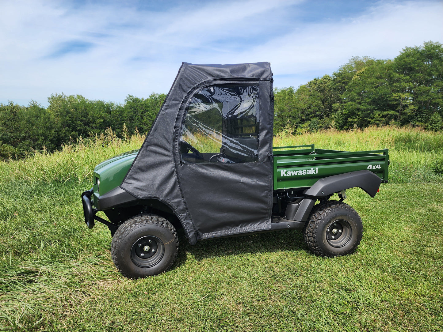 Kawasaki Mule 4000/4010 - Door/Rear Window Combo - Full Door/Back Panel