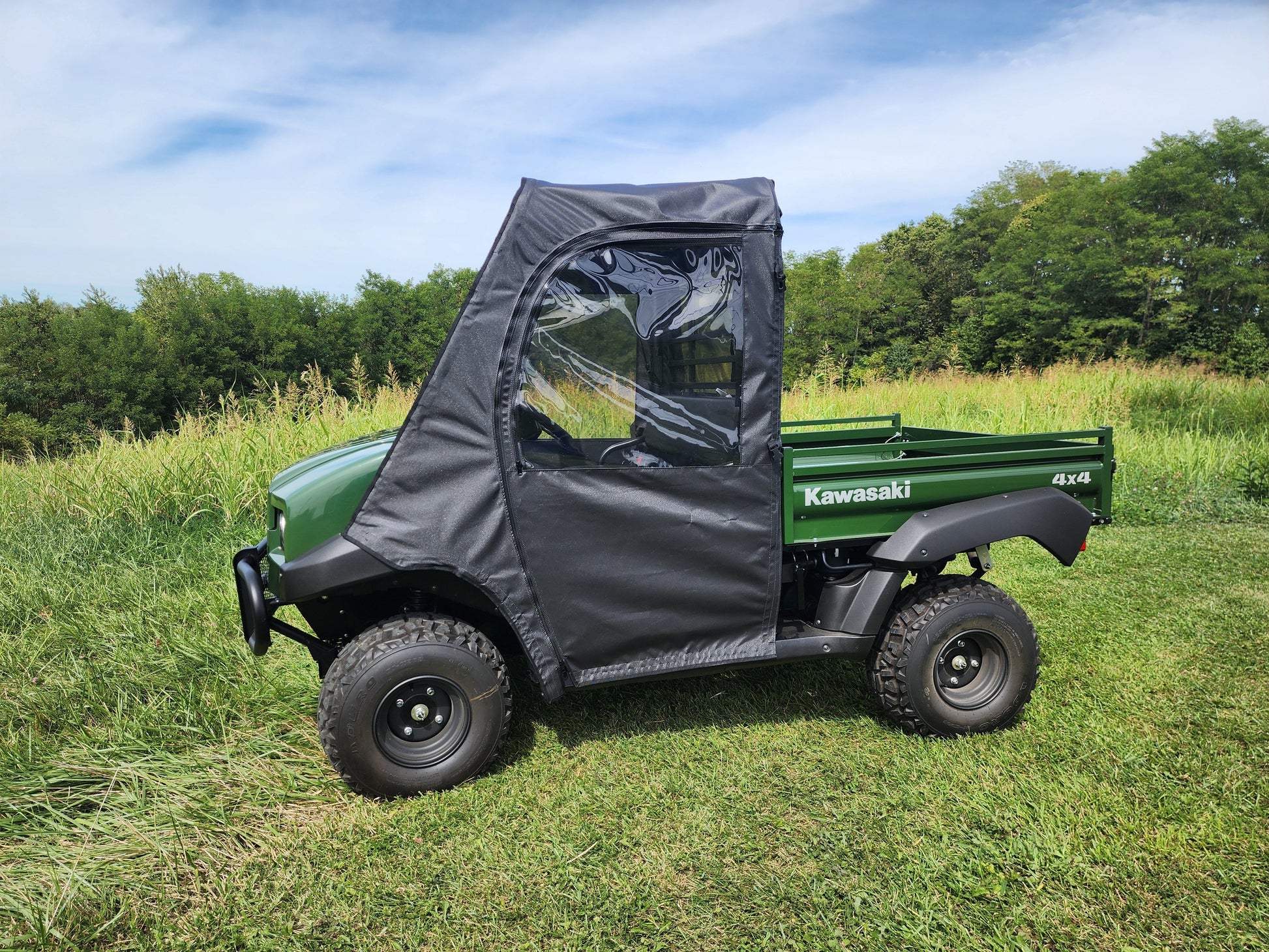 Kawasaki Mule 4000/4010 - Door/Rear Window Combo - Full Door/Back Panel