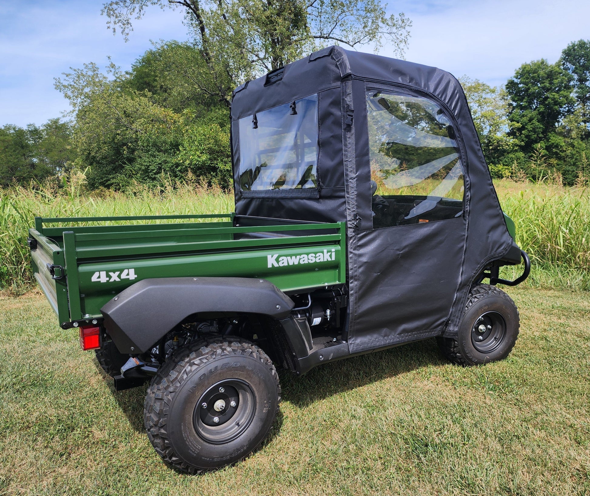 Kawasaki Mule 4000/4010 - Door/Rear Window Combo - Full Door/Back Panel