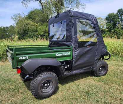 Kawasaki Mule 4000/4010 - Door/Rear Window Combo - Full Door/Back Panel