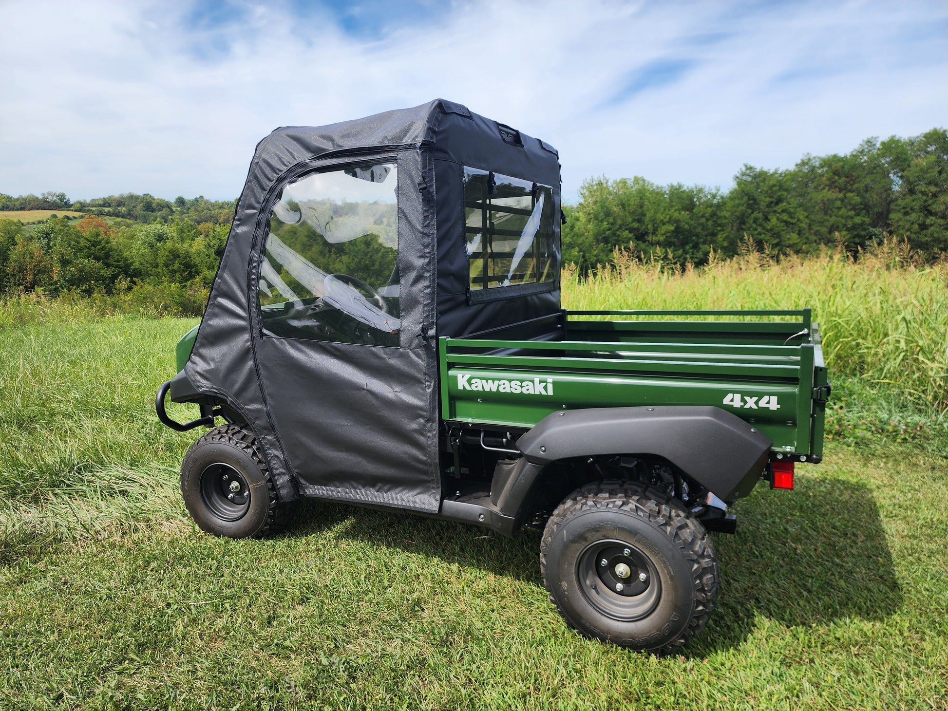Kawasaki Mule 4000/4010 - Door/Rear Window Combo - Full Door/Back Panel
